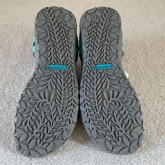 Merrell Womens 6 Terran Lattice II Strappy Leather Sandals Shoes J56516 Navy - Picture 6 of 8